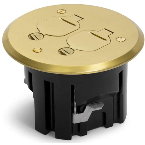 round floor boxes electrical|floor mount electrical receptacle box.